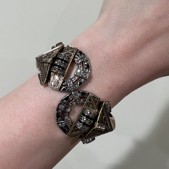 Chloe + Isabel Amulet Hinged Statement Bracelet - Picture 4 of 5